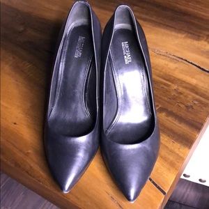 Michael Kors Black with Silver Heel
